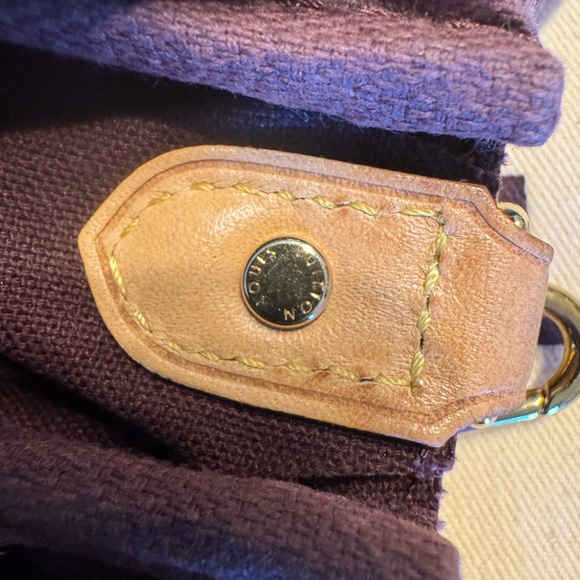 Louis Vuitton Brown Monogram Crossbody with Gold Chain